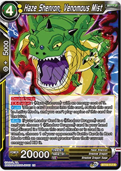 HAZE SHENRON, VENOMOUS MIST