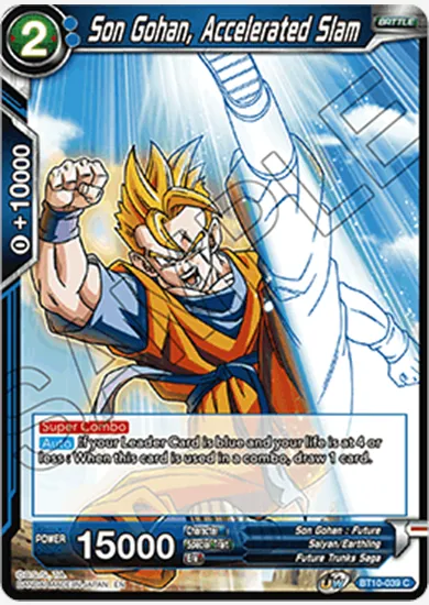 SON GOHAN, ACCELERATED SLAM