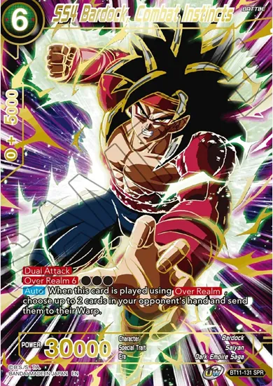 SS4 BARDOCK, COMBAT INSTINCTS