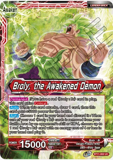 BROLY, THE AWAKENED DEMON