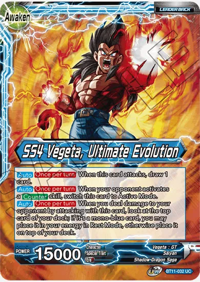 SS4 VEGETA, ULTIMATE EVOLUTION