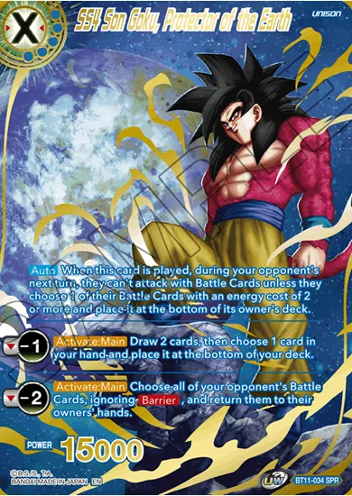 SS4 SON GOKU, PROTECTOR OF THE EARTH