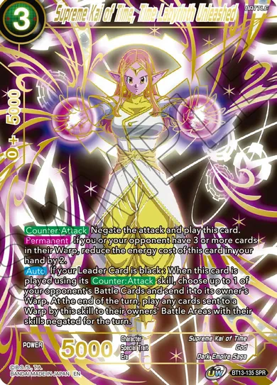 SUPREME KAI OF TIME, TIME LABYRINTH UNLEASHED