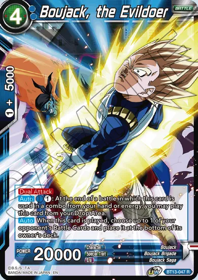 BOUJACK, THE EVILDOER