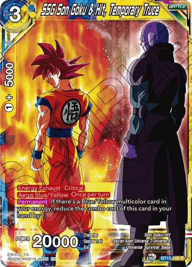 SSG SON GOKU & HIT, TEMPORARY TRUCE