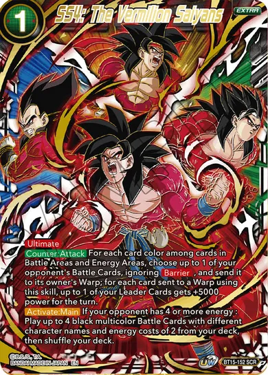 SS4: THE VERMILION SAIYANS