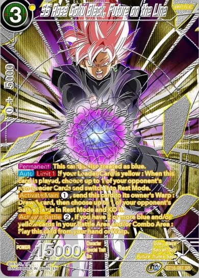 SS ROSE GOKU BLACK, FUTURE ON THE LINE