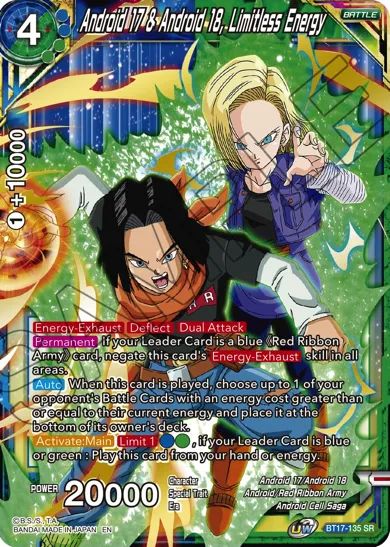ANDROID 17 & ANDROID 18, LIMITLESS ENERGY