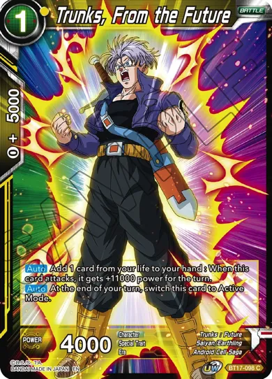 TRUNKS, FROM THE FUTURE