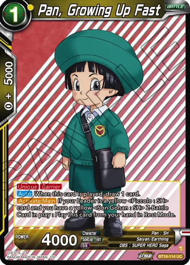 PAN, GROWING UP FAST