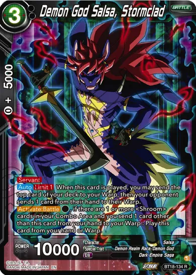 DEMON GOD SALSA, STORMCLAD