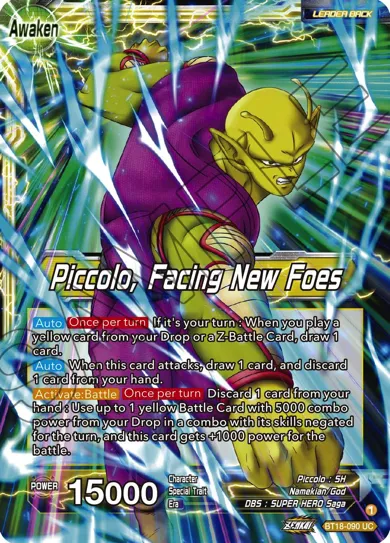 PICCOLO, FACING NEW FOES