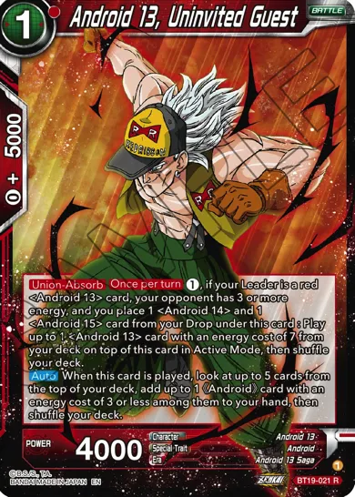 ANDROID 13, UNINVITED GUEST