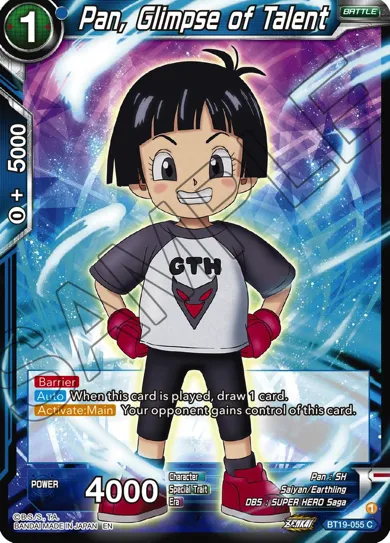 PAN, GLIMPSE OF TALENT