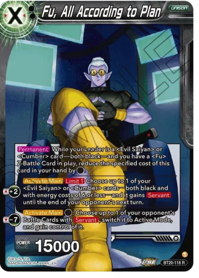 FU, ALL ACCORDING TO PLAN