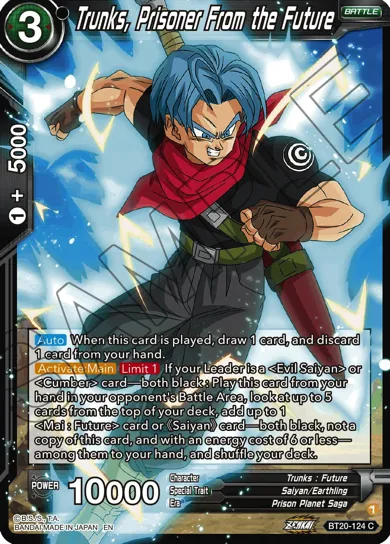 TRUNKS, PRISONER FROM THE FUTURE