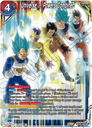 UNIVERSE 7, POWERS COMBINED