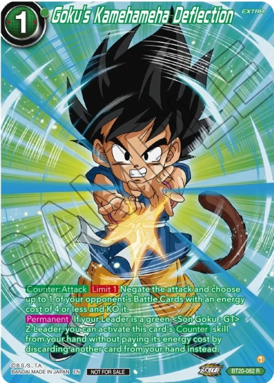 GOKU'S KAMEHAMEHA DEFLECTION