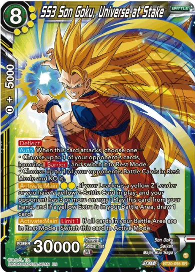 SS3 SON GOKU, UNIVERSE AT STAKE