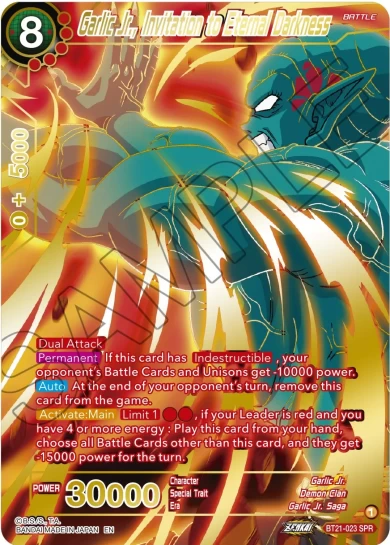 GARLIC JR., INVITATION TO ETERNAL DARKNESS