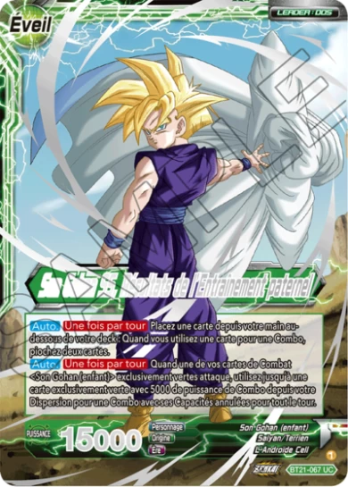 SS SON GOHAN, THE RESULTS OF FATHERLY TRAINING