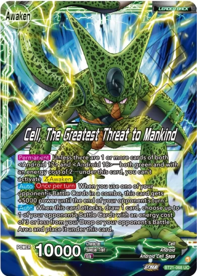CELL, THE GREATEST THREAT TO MANKIND