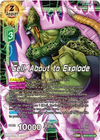 CELL, ABOUT TO EXPLODE
