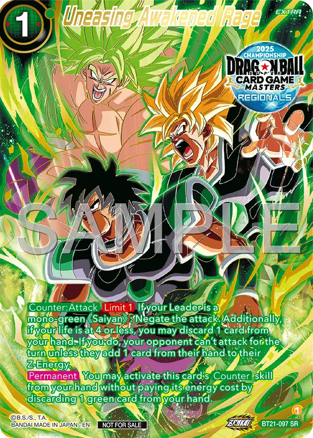 UNEASING AWAKENED RAGE