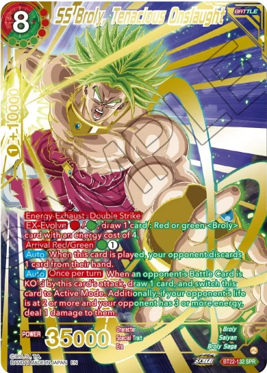 SS BROLY, TENACIOUS ONSLAUGHT
