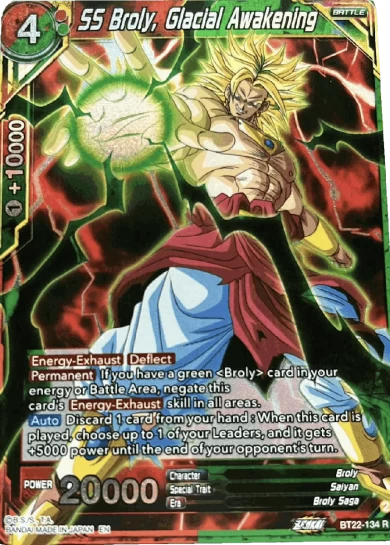 SS BROLY, GLACIAL AWAKENING