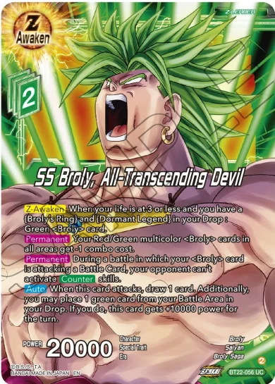 SS BROLY, ALL-TRANSCENDING DEVIL