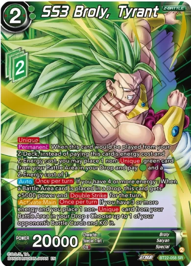 SS3 BROLY, TYRANT