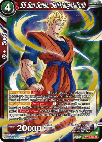 SS SON GOHAN, SELF-TAUGHT TRUTH