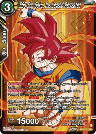 SSG SON GOKU, THE LEGEND RECREATED