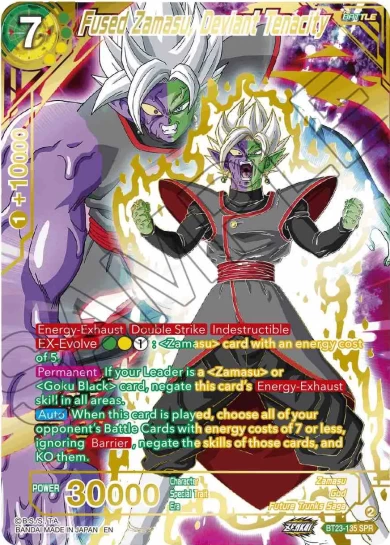 FUSED ZAMASU, DEVIANT TENACITY