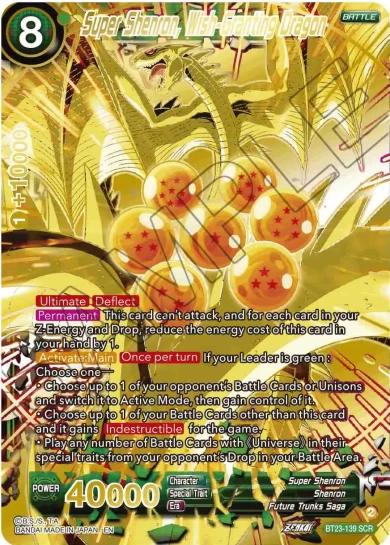 SUPER SHENRON, WISH-GRANTING DRAGON