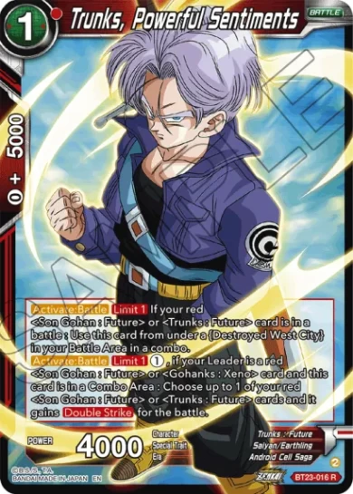 TRUNKS, POWERFUL SENTIMENTS