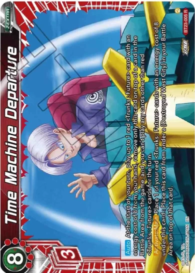 TIME MACHINE DEPARTURE