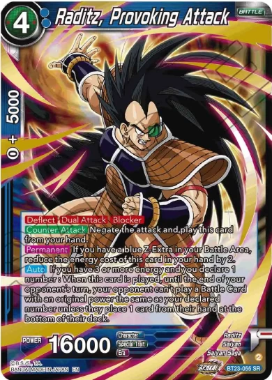 RADITZ, PROVOKING ATTACK