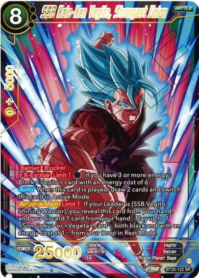 SSB KAIO-KEN VEGITO, STRONGEST UNION