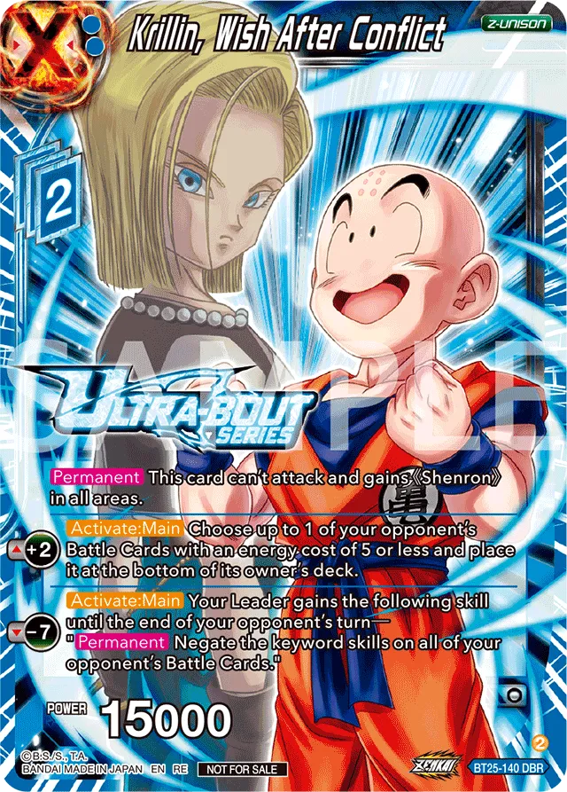 KRILLIN, WISH AFTER CONFLICT