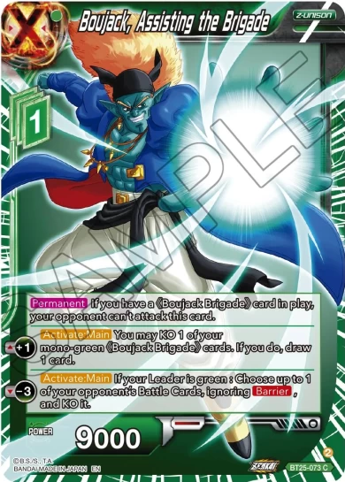 BOUJACK, ASSISTING THE BRIGADE