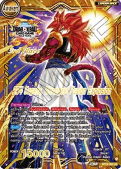 SS4 GOGETA, STRONGEST FUSION EXPLOSION