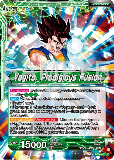 VEGITO, PRODIGIOUS FUSION