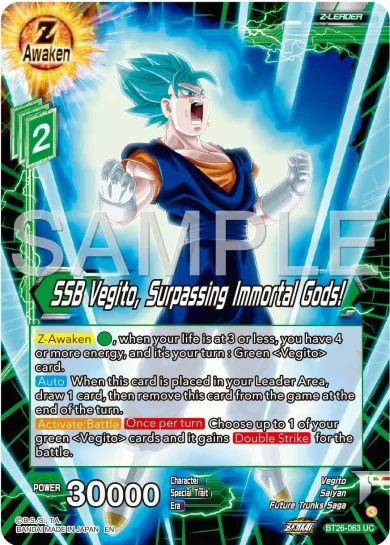 SSB VEGITO, SURPASSING IMMORTAL GODS!