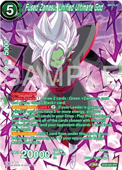FUSED ZAMASU, UNIFIED ULTIMATE GOD