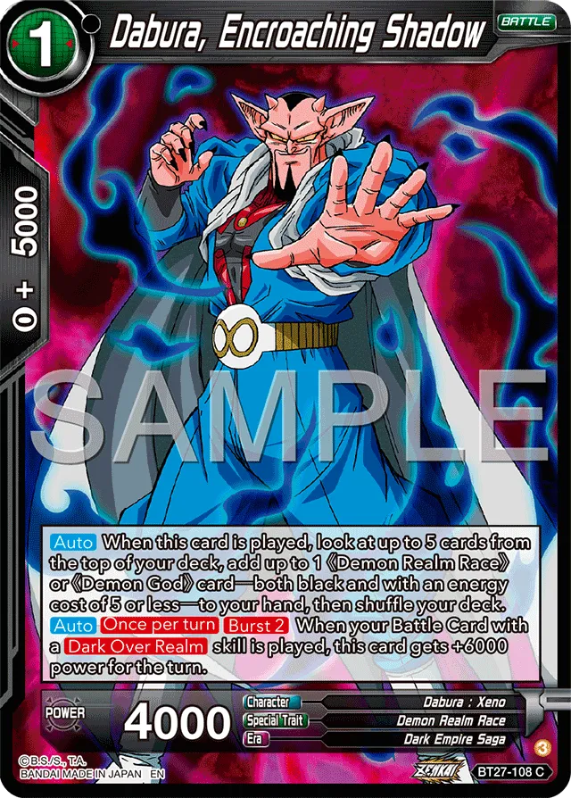 DABURA, ENCROACHING SHADOW