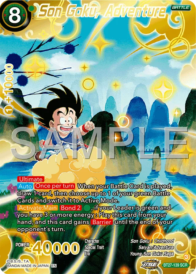 SON GOKU, ADVENTURE