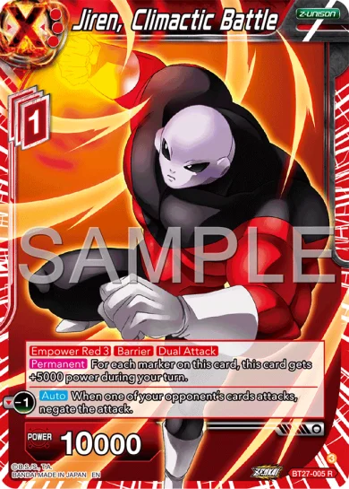 JIREN, CLIMACTIC BATTLE
