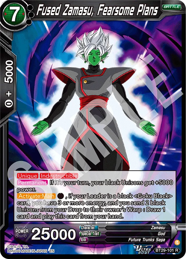 FUSED ZAMASU, FEARSOME PLANS
